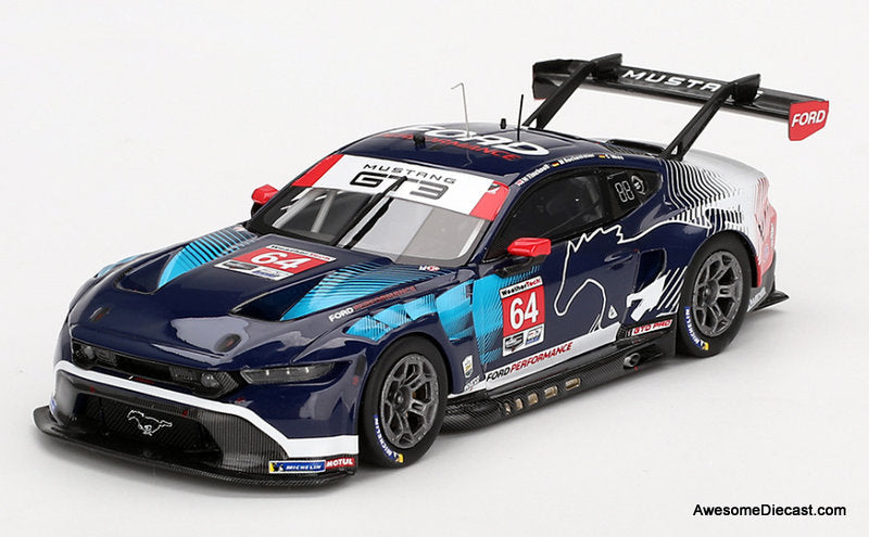 Ford Mustang GT3 #64 Ford Multimatic Motorsports 2024 IMSA Daytona 24Hrs 1:43 Resin Cast Model Car by TSM Model