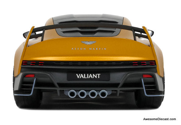 2024 Aston Martin Valiant, Auric Gold Metallic 1:18 Resin Cast Model Car by GT Spirit