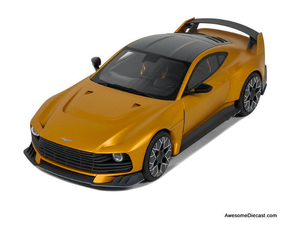 2024 Aston Martin Valiant, Auric Gold Metallic 1:18 Resin Cast Model Car by GT Spirit