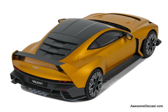 2024 Aston Martin Valiant, Auric Gold Metallic 1:18 Resin Cast Model Car by GT Spirit