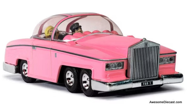 Rolls Royce FAB 1, Pink w/Figures "Thunderbirds" Diecast Model Car by Corgi