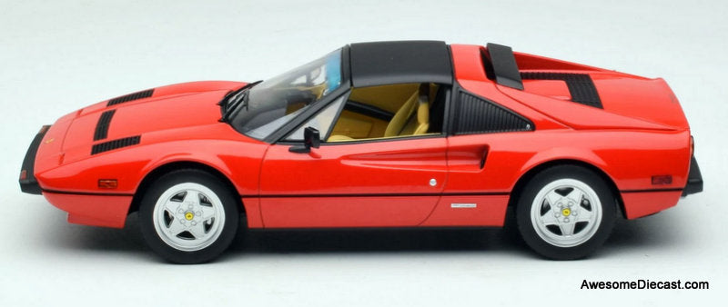 1982 Ferrari 308 GTS, Red: Magnum PI 1:18 Diecast Model Car by Norev