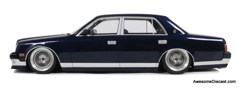 2008 Toyota Century V12 Stance, Blue Mica Metallic 1:18 Resin Cast Model Car by Otto