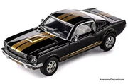 1965 Ford Shelby GT350, Black/Gold 1:64 Diecast Model Car by Majorette