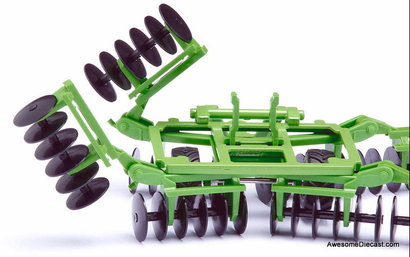Disc Harrow, Green 1:32 Diecast Model Vehicle by Siku