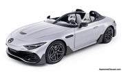 Mercedes AMG PURESPEED, Mythos Silver 1:18 Diecast Model Car by NZG