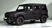 2025 Mercedes-AMG G63 AMG W465 4x4² Standard, Nightblack Magno Matte Black 1:18 Diecast Model Car by NZG