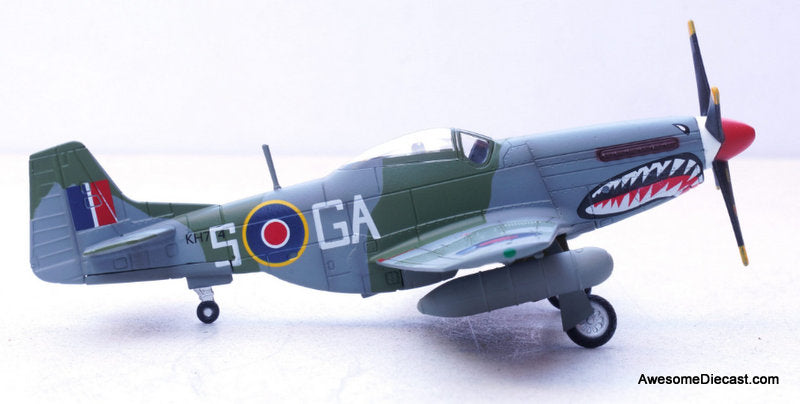 North American Aviation Mustang Mk.IVA GA-S No.112 Squadron RAF, Italy, Spring 1945 1:72 Diecast Model Plane by Legion Models