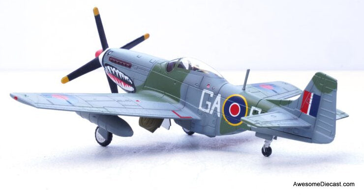 North American Aviation Mustang Mk.IVA GA-S No.112 Squadron RAF, Italy, Spring 1945 1:72 Diecast Model Plane by Legion Models