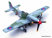 North American Aviation Mustang Mk.IVA GA-S No.112 Squadron RAF, Italy, Spring 1945 1:72 Diecast Model Plane by Legion Models