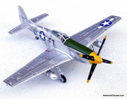 P-51D Mustang "Feeble Eagle," 18.5-victory ace Glenn T. Eagleston, 353rd Fighter Squadron, 354th Fighter Group, Ninth Air Force, USAAF, 1945 1:72 diecast Model plane by Legion Models