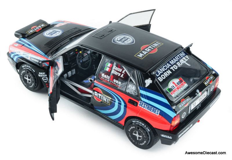 1990 Lancia Delta HF Integrale #1 Tribute To Biason 1:18 Diecast Model Car by Solido
