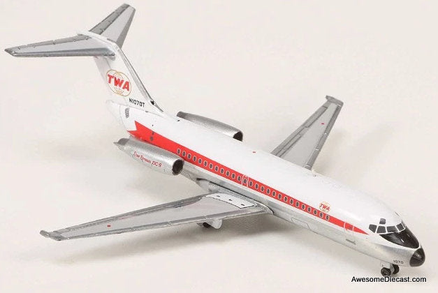 McDonnell Douglas DC-9-15: (Trans World Airlines) TWA (Reg #N1070T) 1:400 Diecast Model Plane by V1:400