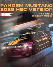 Pandem Mustang w/Dyno Set 1:64 Diecast Model Car by Model M