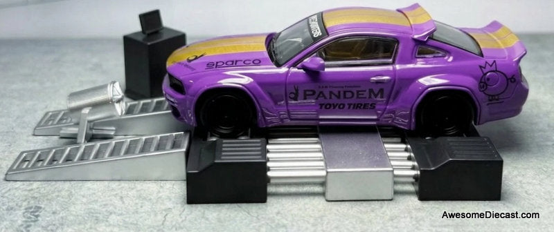 Pandem Mustang w/Dyno Set 1:64 Diecast Model Car by Model M