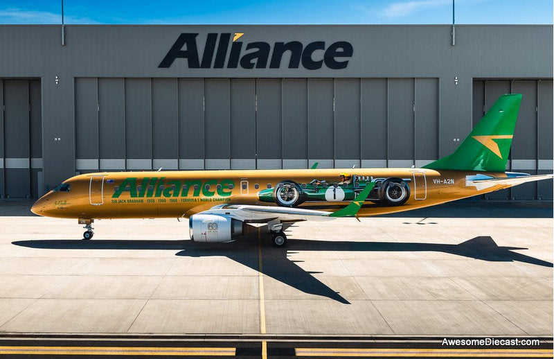 Embraer ERJ-190: Alliance Airlines (Reg #VH-A2N) 