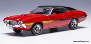 1972 Ford Gran Torino Sport, Red 1:18 Diecast Model Car by IXO