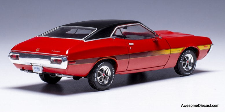 1972 Ford Gran Torino Sport, Red 1:18 Diecast Model Car by IXO