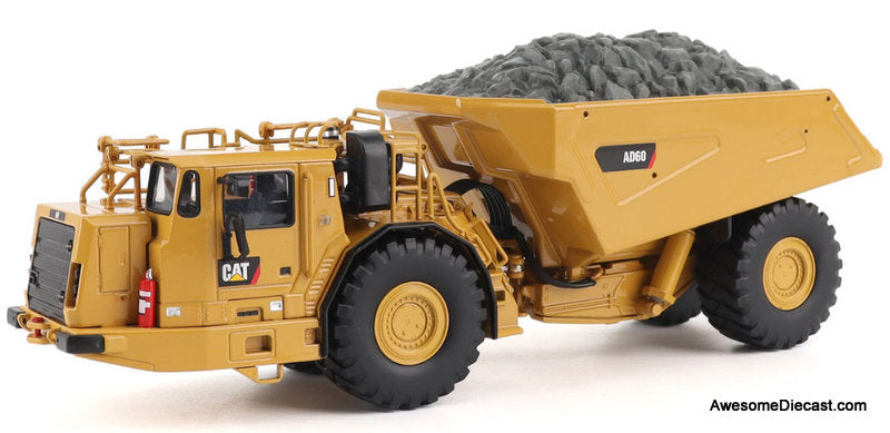 Caterpillar AD60 Articulated Underground Truck, 1:50 Diecast Model Truck by Diecast Masters