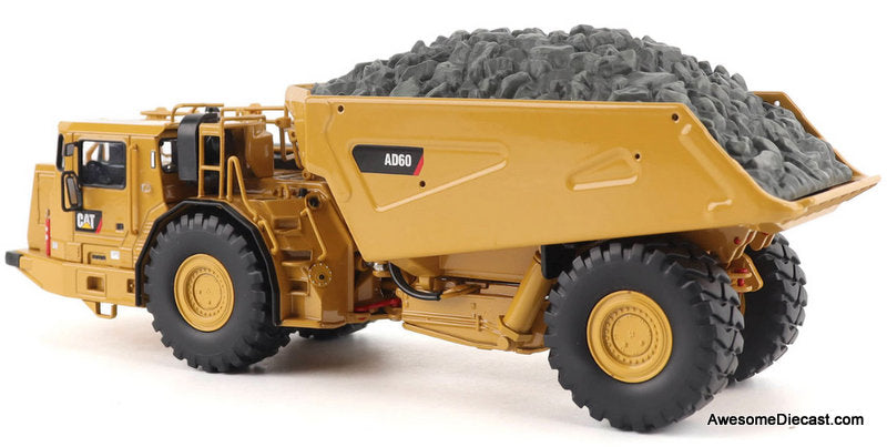 Caterpillar AD60 Articulated Underground Truck, 1:50 Diecast Model Truck by Diecast Masters