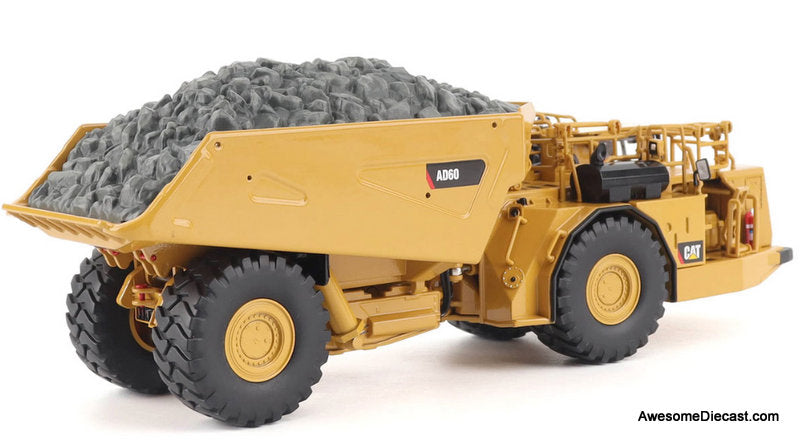 Caterpillar AD60 Articulated Underground Truck, 1:50 Diecast Model Truck by Diecast Masters