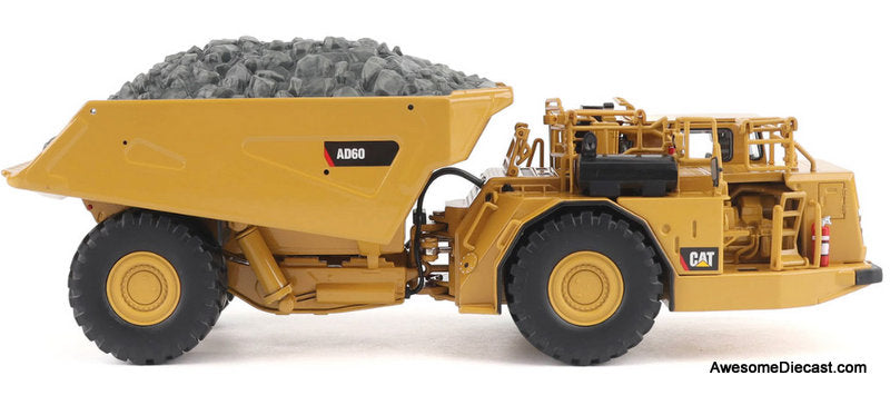 Caterpillar AD60 Articulated Underground Truck, 1:50 Diecast Model Truck by Diecast Masters