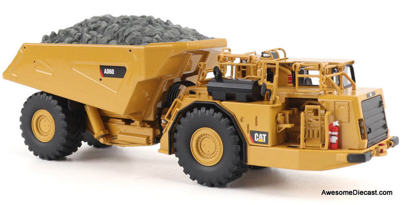 Caterpillar AD60 Articulated Underground Truck, 1:50 Diecast Model Truck by Diecast Masters