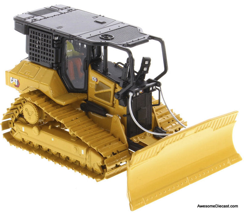 Caterpillar D5 LGP Fire Suppression Dozer 1:50 Diecast Model Vehicle by Diecast Masters