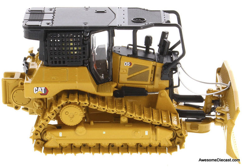 Caterpillar D5 LGP Fire Suppression Dozer 1:50 Diecast Model Vehicle by Diecast Masters