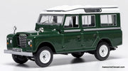 1978 Land Rover Series 111 190 Station Wagon, Green/White 1:43 Diecast Model Car by IXO