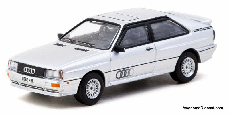 Audi Quattro, Silver 1:64 Diecast Model Car by Schuco
