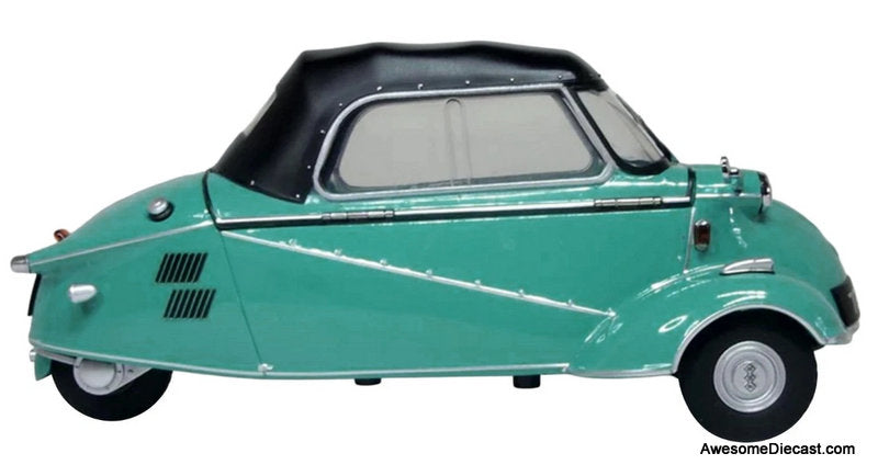 Messerschmitt KR200, Turkish Green/Black 1:18 Diecast Model Car by Oxford Diecast
