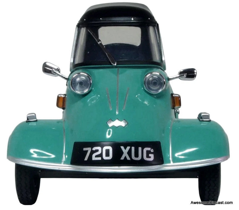 Messerschmitt KR200, Turkish Green/Black 1:18 Diecast Model Car by Oxford Diecast
