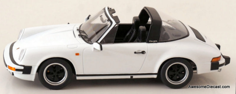 1983 Porsche 911 SC Targa, White  1:18 Diecast Model Car by KK Scale