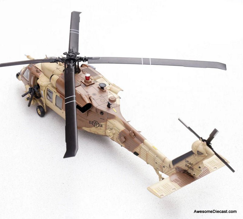 HH - 60G Pave Hawk 87 - 26011, 55th SOS Op DESERT STORM 1991 1:72 Diecast Model Helicopter by Panzerkampf
