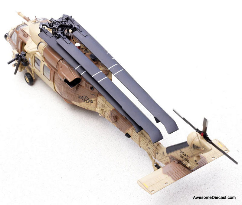 HH - 60G Pave Hawk 87 - 26011, 55th SOS Op DESERT STORM 1991 1:72 Diecast Model Helicopter by Panzerkampf