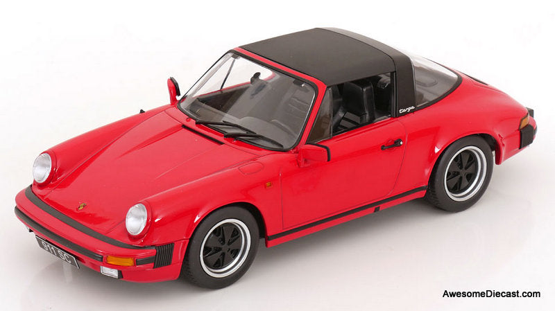 1983 Porsche 911 SC Targa, Guards Red  1:18 Diecast Model Car by KK Scale