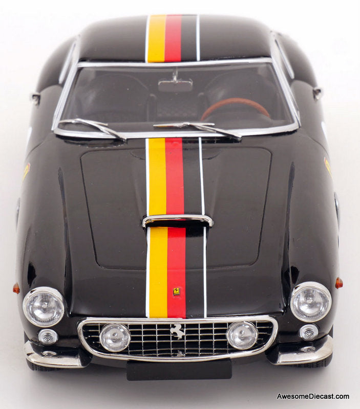 1960 Ferrari 250 GT SWB #8, Black 1:18 Diecast Model Car by KK Scale