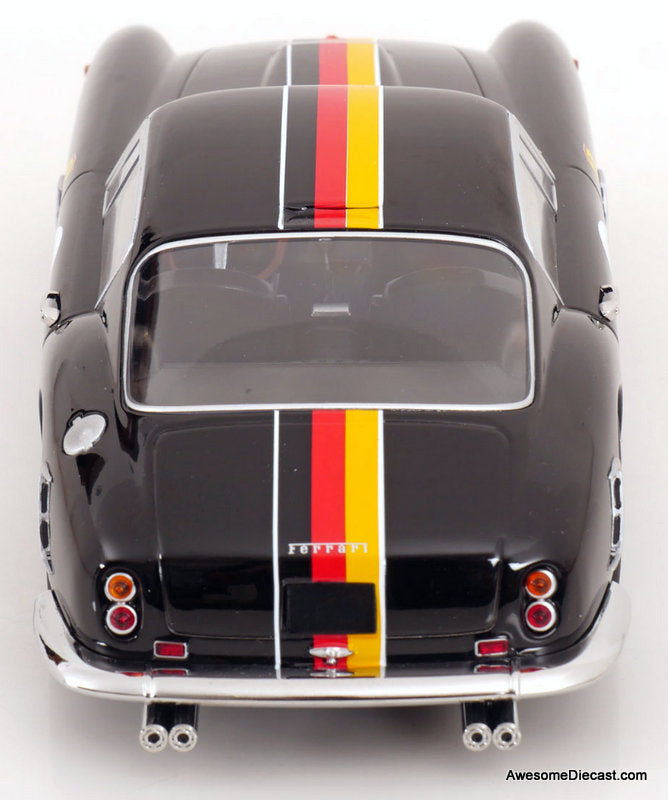 1960 Ferrari 250 GT SWB #8, Black 1:18 Diecast Model Car by KK Scale