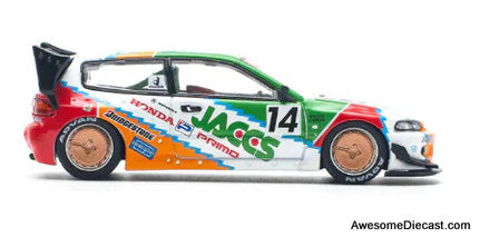 Pandem Civic EG6 v1.5 JACCS 1:64 Diecast Model Car by Pop Race
