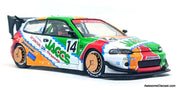 Pandem Civic EG6 v1.5 JACCS 1:64 Diecast Model Car by Pop Race