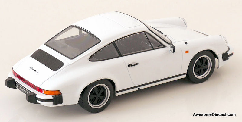 1983 Porsche 911 Carrera, White 1:18 Diecast Model Car by KK Scale