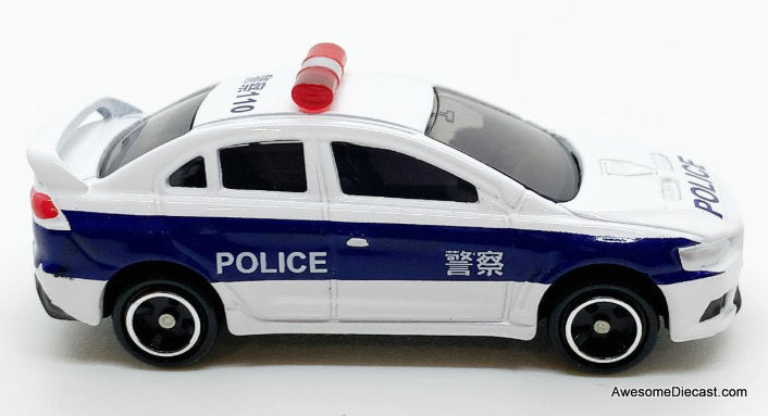 Mitsubishi Lancer Evolution Patrol Car 1:64 Diecast Model Car by Tomica
