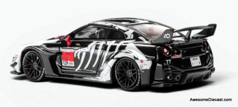 Nissan GT-R R35, Bone Dragon Livery 1:64 diecast Model Car by Demon King