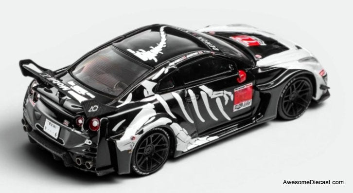 Nissan GT-R R35, Bone Dragon Livery 1:64 diecast Model Car by Demon King