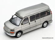 GMC Savana Explorer, Sliver 1:64 Diecast Model Car by Shadow