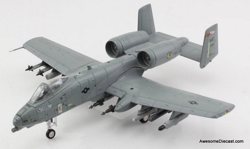 Fairchild Republic A-10C  "Maryland Farewell" 79-0104, 104 FS, Maryland A 1:72 Diecast Model Plane by Hobby Masters
