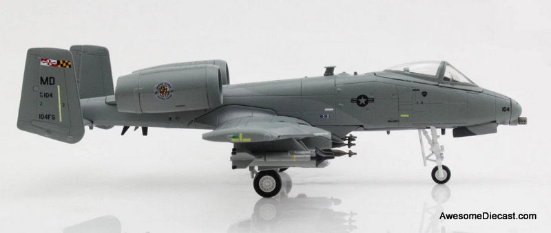 Fairchild Republic A-10C  "Maryland Farewell" 79-0104, 104 FS, Maryland A 1:72 Diecast Model Plane by Hobby Masters