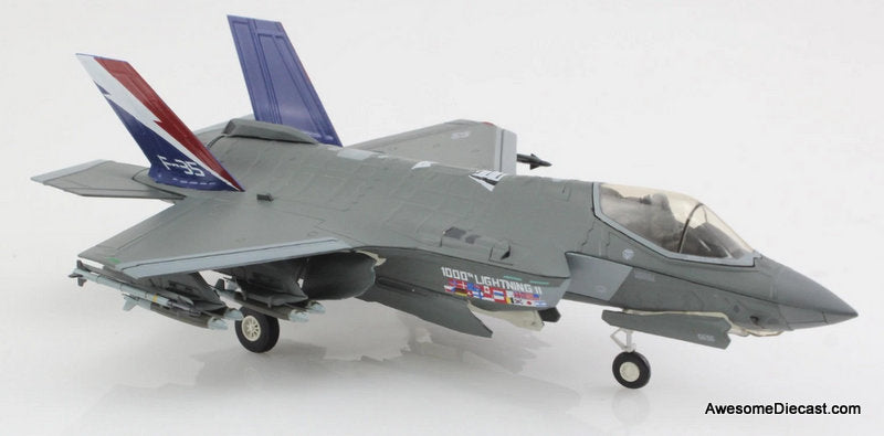 Lockheed F-35A "1000th Lightning II" 22-5696, 176th FS, Wisconsin 1:72 Diecast model Plane by Hobby Master