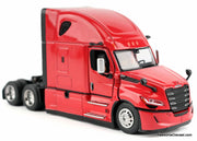 2025 Freightliner Cascadia Gen-5 Sleeper Tractor, Red 1:64 Diecast Model Truck by Diecast Masters